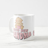 Mug NOUVEAU T-shirt FIER de grand-maman (Devant gauche)