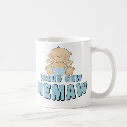 Mug NOUVEAU T-shirt FIER de Memaw (Droite)
