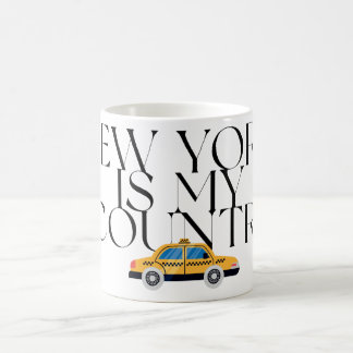 Mug Nouveau Tee Graphique York Est Mon Pays