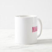 Mug Nouveau texte "Mama" (Devant droit)