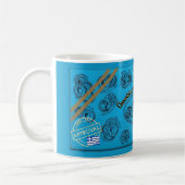 Mug Nouveauté, Grec Drôle, Humour, Blague, Produit, (Gauche)