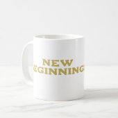 Mug Nouveaux débuts (Devant gauche)