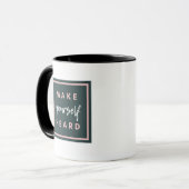 Mug Nouveaux gobelets de design unique (Devant gauche)