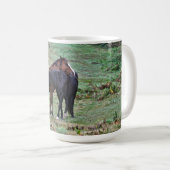 Mug Nouveaux Ponies Forestières de Hampshire Angleterr (Devant droit)
