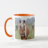 Mug Nouveaux Ponies Forestières de Hampshire Angleterr (Gauche)