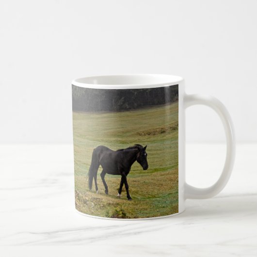 Mug Nouveaux Ponies Forestières de Hampshire Angleterr (Droite)