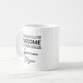 Mug Nouvel Américain Citoyen Naturalisation Immigrant (Devant gauche)