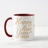 Mug Nouvel an 2024 Feu d'artifice Joyeux Nouvel an Eve (Gauche)