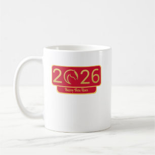 Mug Nouvel An Chinois Cheval Cadeau Parfait