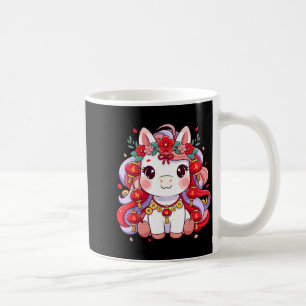 Mug Nouvel An Chinois du Cheval 2026 Femmes Filles 