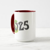 Mug Nouvel An chinois du serpent cadeau 2025 (Devant gauche)