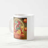 Mug Nouvel an chinois serpent en bois (Devant gauche)