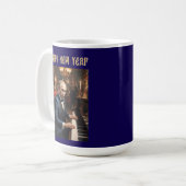 Mug Nouvel an drôle Vladimir Poutine russe (Devant gauche)