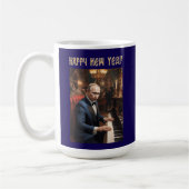 Mug Nouvel an drôle Vladimir Poutine russe (Gauche)