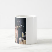 Mug Nouvel An Fille de la Soirée en Robe Séquinée (Centre)