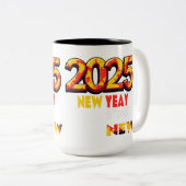 Mug Nouvel An Je suis nouveau (Devant droit)