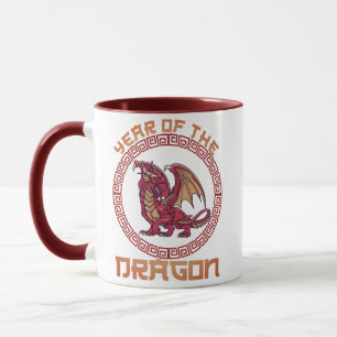 Mug Nouvel An lunaire chinois 2024 Année du Dragon 202