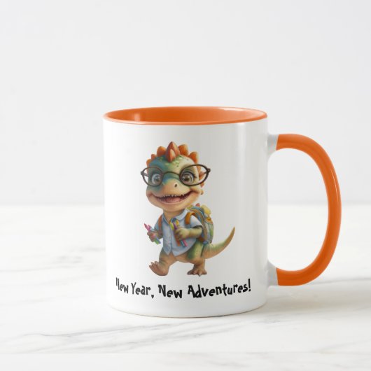 Mug Nouvel An, Nouvelles Aventures ! Retour à la conce (Droite)