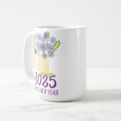 Mug Nouvel An Souhaits 2025 (Devant gauche)