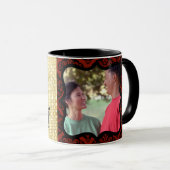 Mug Nouvel An vietnamien Rat 2020 Salutation familiale (Devant droit)