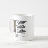 Mug Nouvel ordre de Niccolo Machiavelli de citation de (Devant gauche)