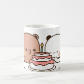 Mug nouvel ours et panda bubu dudu (Centre)