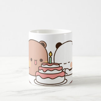 Mug nouvel ours et panda bubu dudu