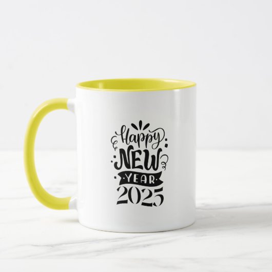 Mug nouvelle année 2025 (Gauche)