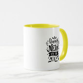 Mug nouvelle année 2025 (Devant droit)
