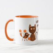 MUG NOUVELLE ANNÉE CHAT DE COMPAGNIE COMME CADEAU (Gauche)