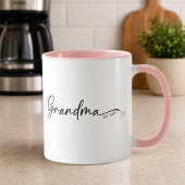 Mug Nouvelle année de création de grand-mère écriture
