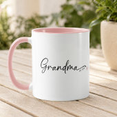 Mug Nouvelle année de création de grand-mère écriture