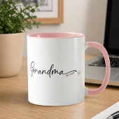 Mug Nouvelle année de création de grand-mère écriture
