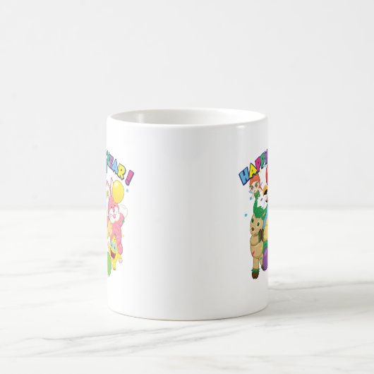 Mug Nouvelle année de Happpy (Centre)