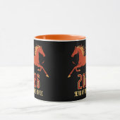 Mug Nouvelle Année du Cheval de Feu Chinois 2026 (Centre)