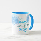 Mug nouvelle année heureuse (Devant droit)