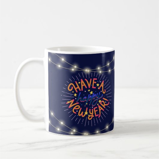 Mug nouvelle année heureuse (Gauche)