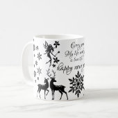 Mug nouvelle année heureuse (Devant gauche)