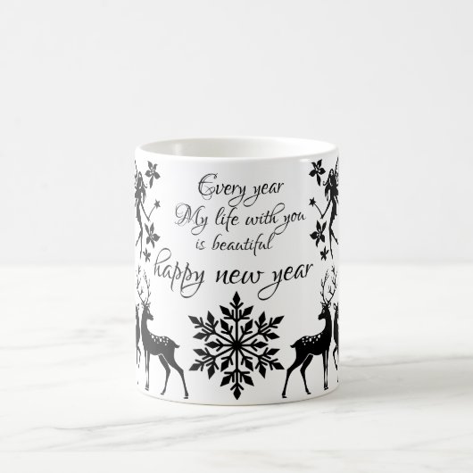 Mug nouvelle année heureuse (Centre)