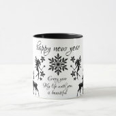 Mug nouvelle année heureuse (Centre)