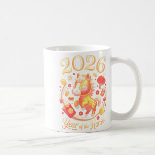 Mug Nouvelle année lunaire 2026 Bonne année lunaire ch
