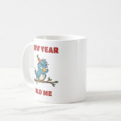 Mug Nouvelle Année, vieux moi (Devant gauche)