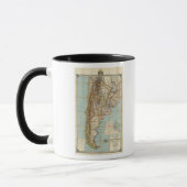 Mug Nouvelle carte de l'Argentine (Gauche)