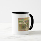Mug Nouvelle carte du Maryland et du Delaware 2 (Devant droit)