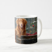 Mug Nouvelle-Écosse Duck Toller Retriever Snowden (Devant droit)
