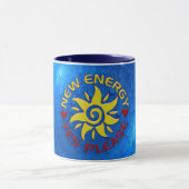 Mug NOUVELLE ÉNERGIE SUN - eau (Centre)
