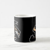 Mug Nouvelle extrémité noire de traînée (Centre)