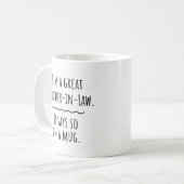 Mug Nouvelle fille future en droit Fête des mariées (Devant gauche)