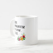 Mug Nouvelle future fille en droit Fête des mariées ca (Devant gauche)