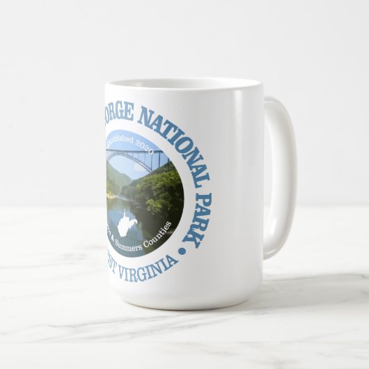 Mug Nouvelle gorge fluviale (NP2) (Devant droit)